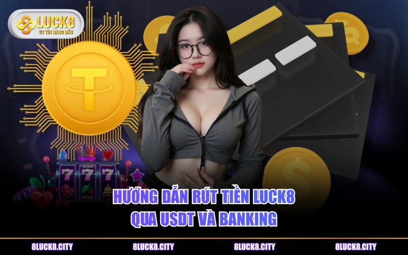 Hướng Dẫn Rút Tiền 6 Hướng dẫn rút tiền LUCK8 qua USDT và banking
